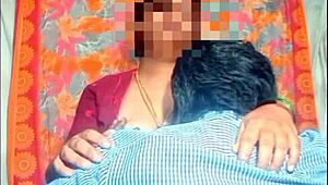 indian teacher KISSES student passionately in homemade scene