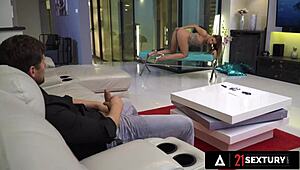 亚历克西斯·克里斯塔尔热辣合集粗暴肛交足交射精