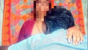 indian teacher KISSES student passionately in homemade scene