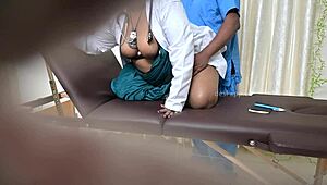 Nurse Fucks Doctor In Hidden Clinic Encounter