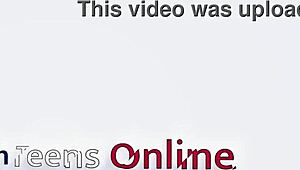 posh 18 year old redhead makes herself cum and plays with spit in classy underwear.