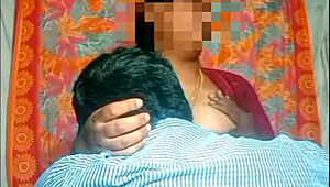 indian teacher KISSES student passionately in homemade scene