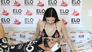 MARIA MENDEZ IN CASTING INTERVIEW FOR SPICY ROOM