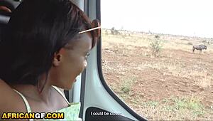 naughty kenyan girlfriend gets brattiness fucked out of her by hung bf