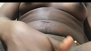 Horny babe intensely masturbates her wet pussy to orgasm