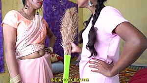 indian step family fucks in missionary quickie