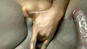 I fist my wet pussy in homemade video