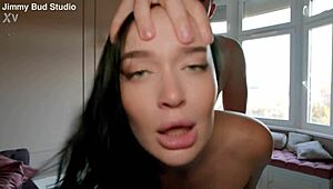 Piss Creampie Makes My Wife Vitoria Vares Go Crazy For Rough Fucking In Lingerie Choking.