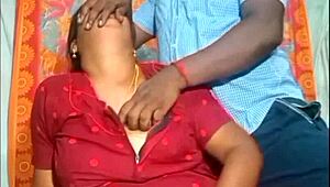 indian teacher KISSES student passionately in homemade scene