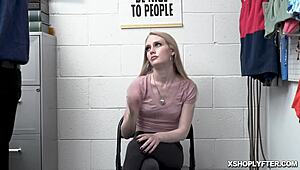 Security Guard Fucks Shoplifter Babe Emma Starletto