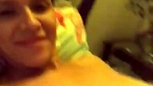 Jennifer Love You's big tits and ass dominate webcam show in my room.