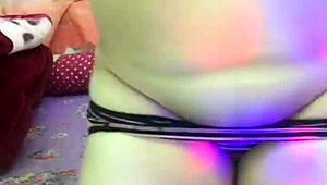 Look at this fat slut masturbating all by herself