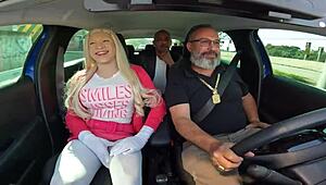 Tifanny Wilson And Latrell With Elisa Ferraz In Group Blowjob Session