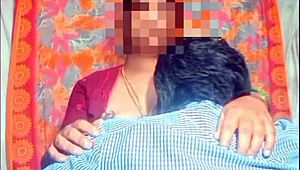 indian teacher KISSES student passionately in homemade scene