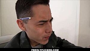 let me use your tiny body for fucking, says big dick stepbrother