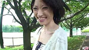 Mizuki asks, 'flood my pussy?'