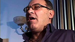 the old man and the horny milf for a good anal fuck