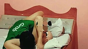 Kinantot ni kabit sa grab car sex with blowjob and creampie?