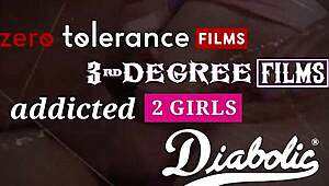 Inked busty blonde intensely eats out hot redhead