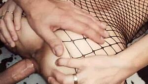 A couple shares their homemade POV video in a public outdoor setting.