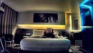 Desperate milf cheats after two months without sex, wants husband to see this revenge video.