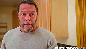 Busty Milf Handles Plumber's Pipe Deeply