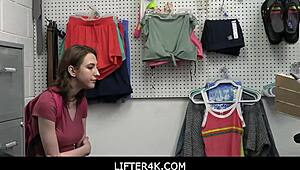 Tristan caught fucking officer in the office