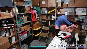 oh no, officer catches teen stealing in public!