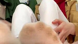 Tsunderebean mikasa dominates with intense control and power