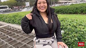 taking her home to fuck because her husband left her stranded in the park