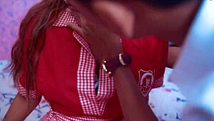 18-Year-Old Indian College Couple's First Time