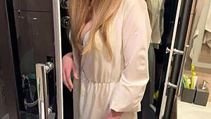 Slutty stepmom pounced on me after the party and fucked me hard 😈 - Russian amateur chat.