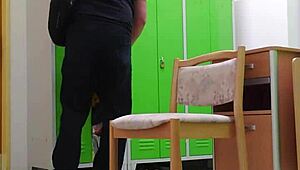 i changed clothes at work showing legs ass in sexy socks