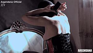 Slave Endures Double Anal Insertion and Huge Buttplug in BDSM Session