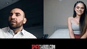 Stepdaughter's Playful Video Call With Stepdad