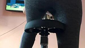 i didnt want to interrupt my workout and peed my gym pants