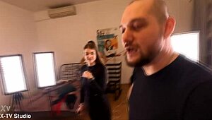 anastasia and liza shay take three big cocks in triple penetration