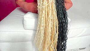 Latina's Face Covered in Saliva Upside Down Rough Throat