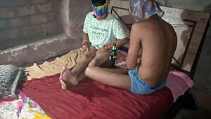 Step Sister Sex Video with Indian Desi Girl in Bathroom