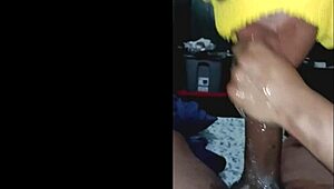 Maybe the Best Bareback Blowjob with Choking, Spitting, Facial, and Big Black Cock Cum in USA