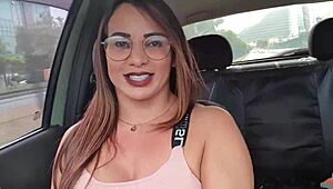 i unleashed my foot fetish on a hungarian guy in the car, creampie included.