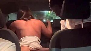 Uber Driver And Asian Woman