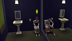 wicked of whimsville se 1 ep 8 carmens first customers in public toilet anal masturbation celebrity tits