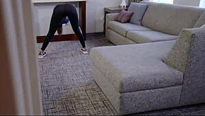 I'm Abby Lee Brazil, feeling so horny as I take that cock in my tight pussy doggystyle.