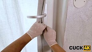 European Cuckold Feels Humiliation Watching Tattooed Czech Wife Get Fucked By Old Lucky Man