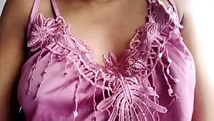 Indian teen 18+ girl needs to fuck around home while alone, casting natural tits and milk