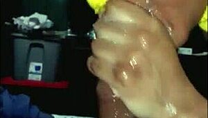 Maybe the Best Bareback Blowjob with Choking, Spitting, Facial, and Big Black Cock Cum in USA