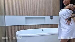 Sucking a smoking dick i gave my ass and took all the milk short