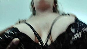 denise la flour takes marcorel's huge black cock in interracial blowjob and creampie first time