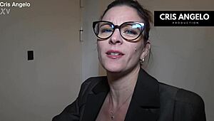 Kyara nyx squirts passionately with cris angelo after work